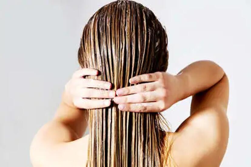 Masque cheveux secs, frisés