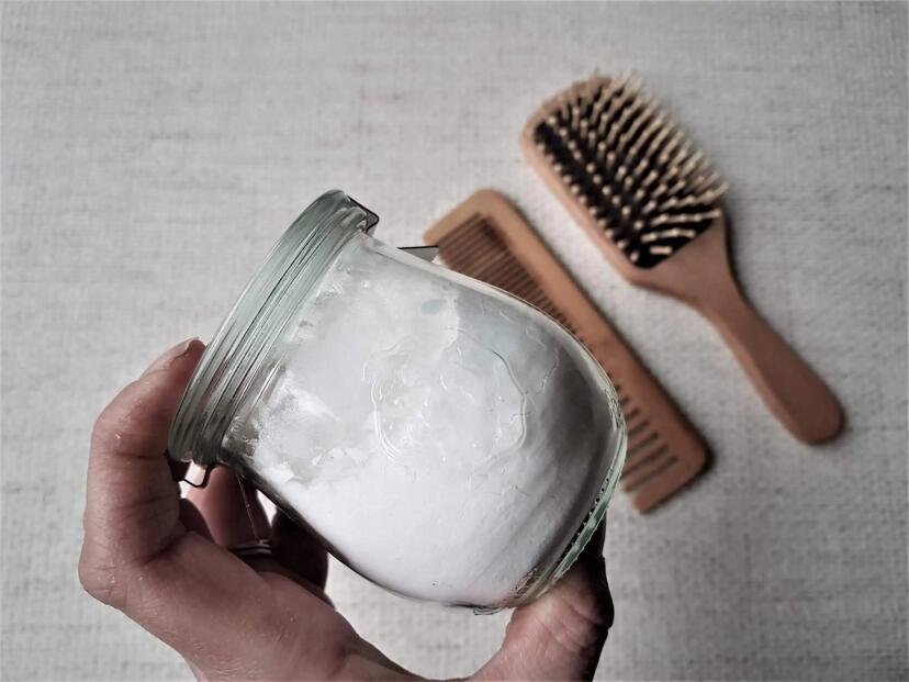 Shampoing sec à l'orange